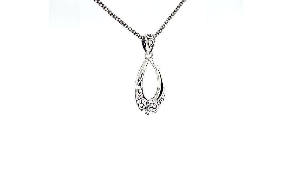 Embrace Pendant- Black Shell