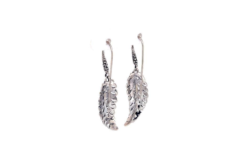Pecan Leaf Earrings