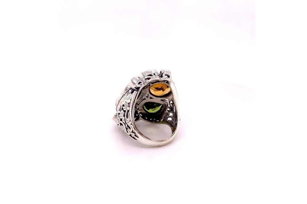 Madeira Ring- Multi Gemstones