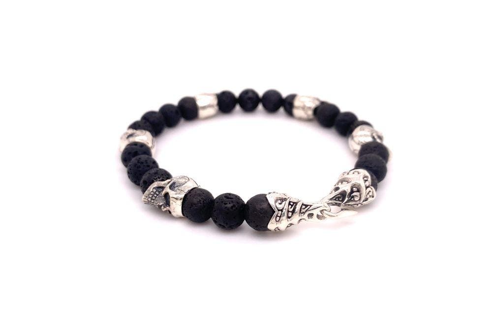 Skulls And Lava Bracelet