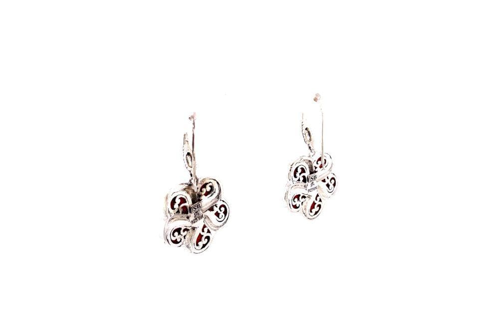 Sumba Earrings- Coral