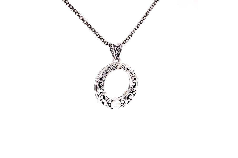Ubud Pendant- Black Spinel