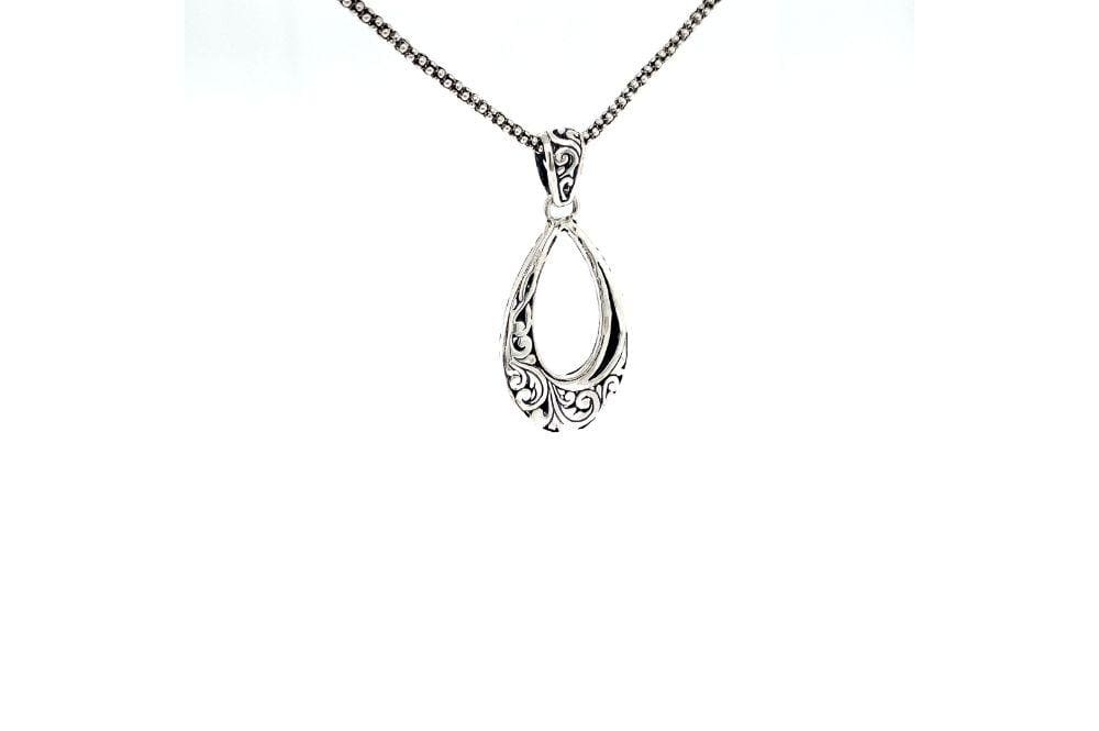 Embrace Pendant- Black Shell
