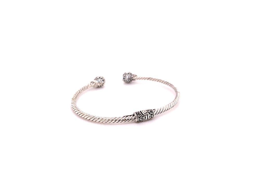 Glow Bangle- Blue Topaz