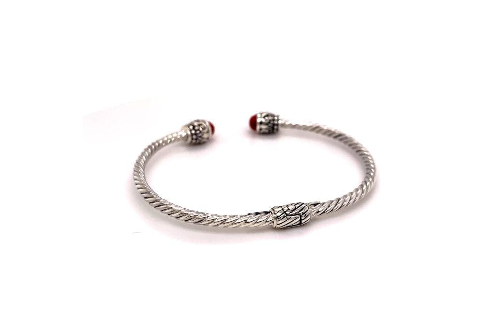Sienna Bangle- Coral