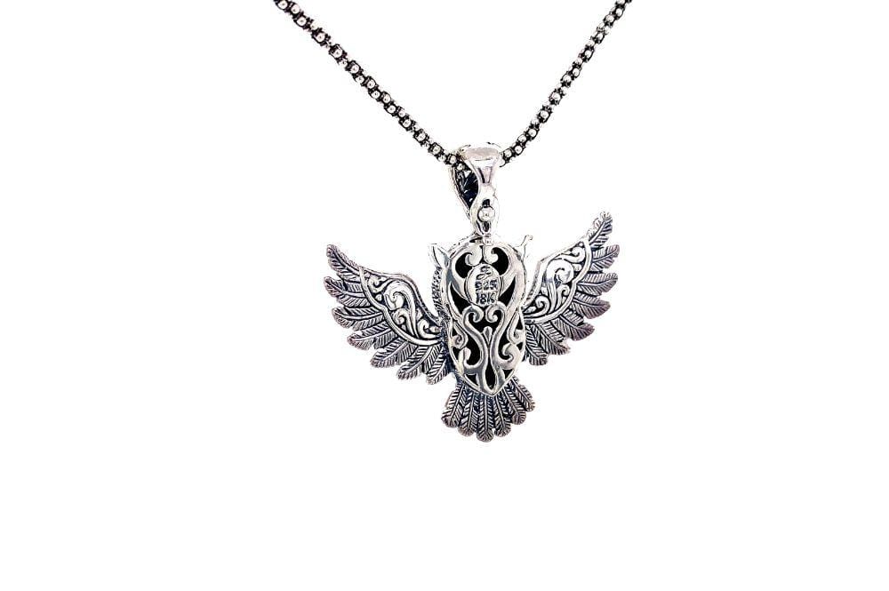 Owl Pendant- Amethyst
