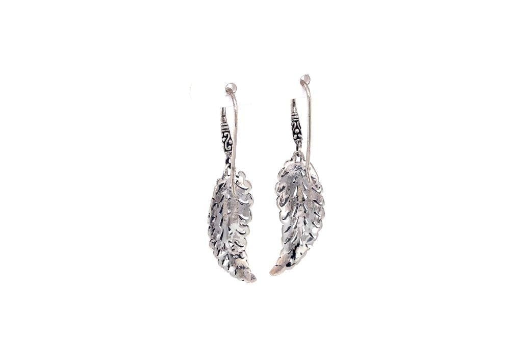 Pecan Leaf Earrings