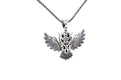 Owl Pendant- Amethyst