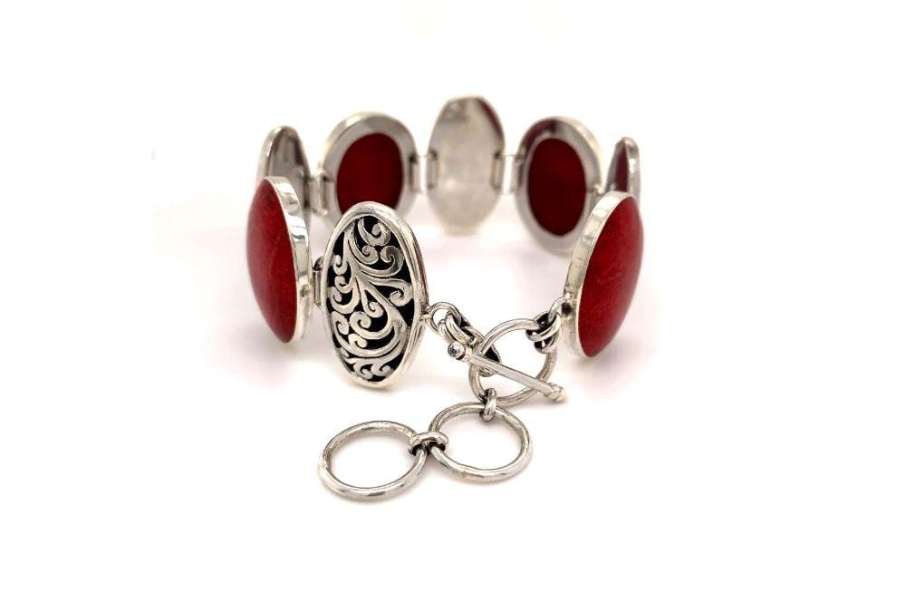 Expression Bracelet- Coral