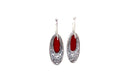 Bliss Earrings- Coral