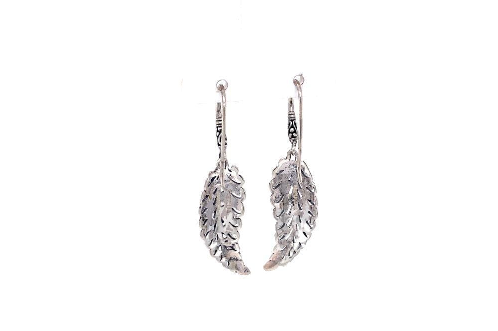 Pecan Leaf Earrings