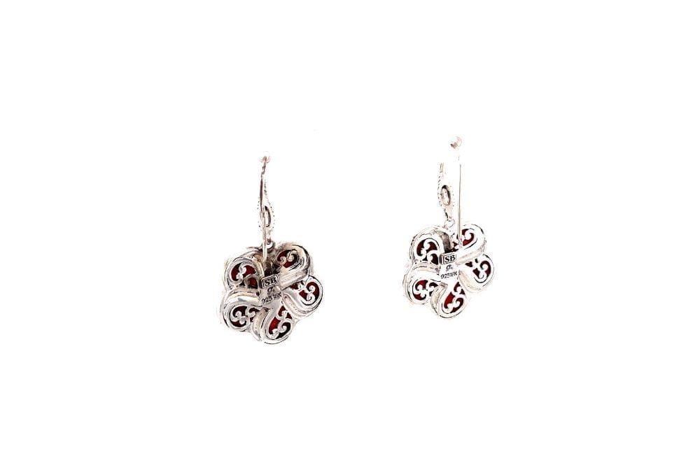Sumba Earrings- Coral