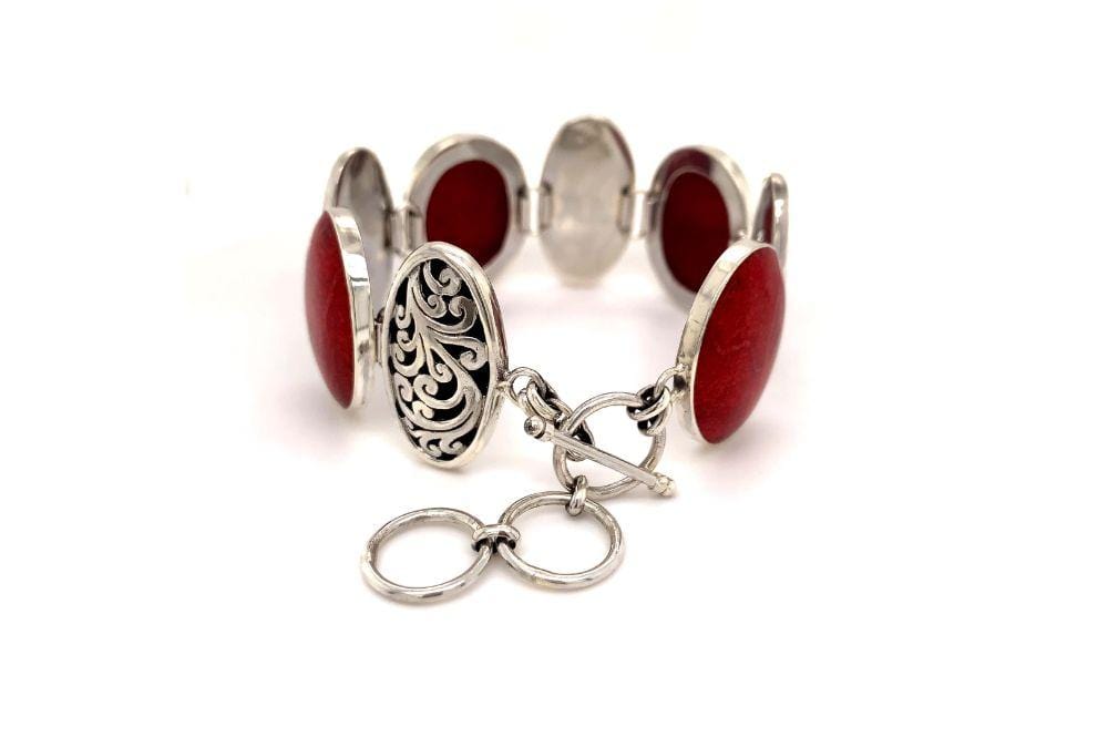 Expression Bracelet- Coral