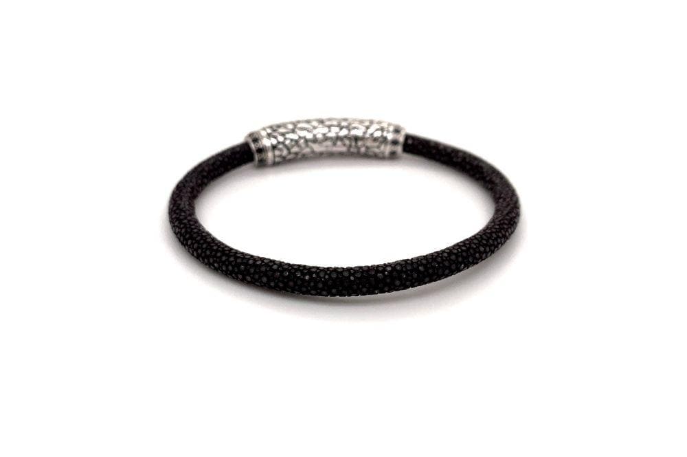 Stingray Leather Bracelet- Brown