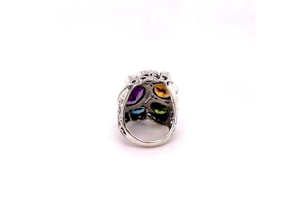 Madeira Ring- Multi Gemstones