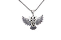 Owl Pendant- Amethyst