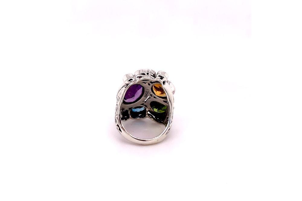Madeira Ring- Multi Gemstones