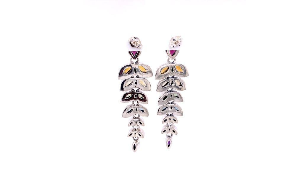 Evening Flight Earrings- Multi