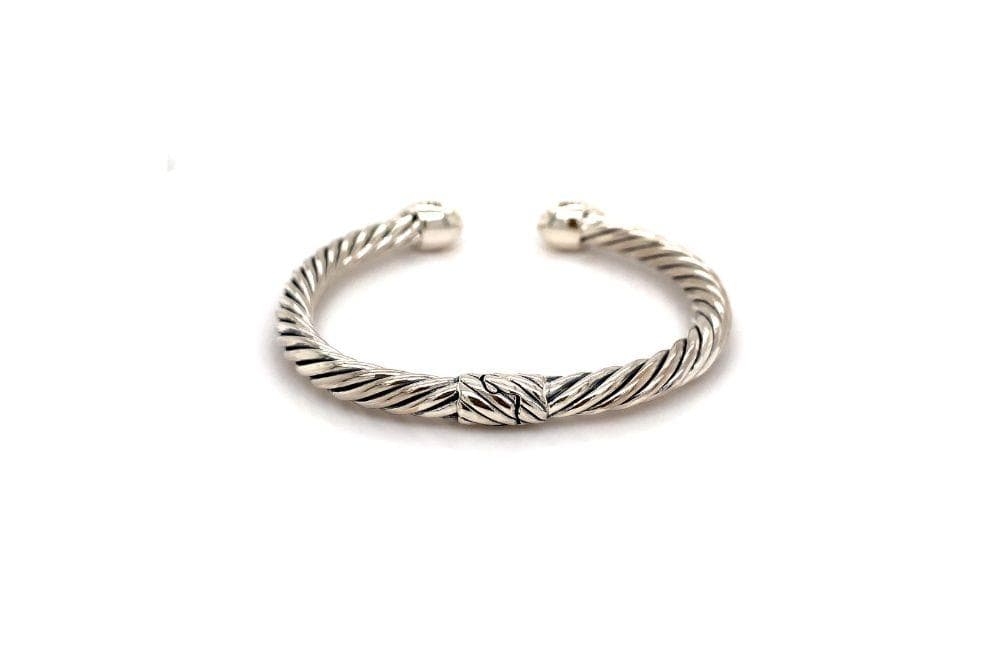 Pave Diamond Cable Bangle
