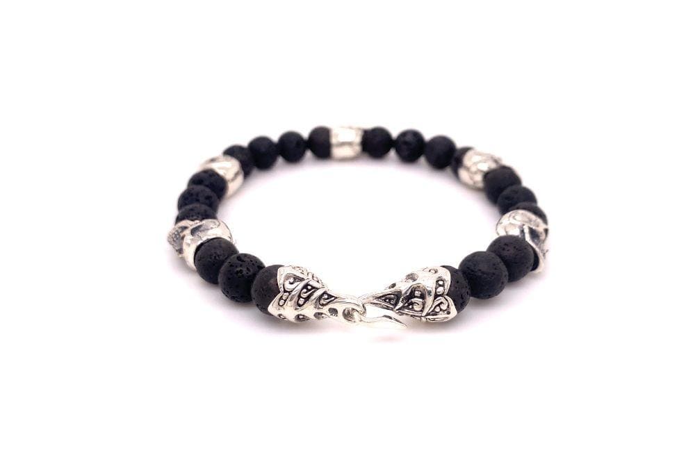 Skulls And Lava Bracelet