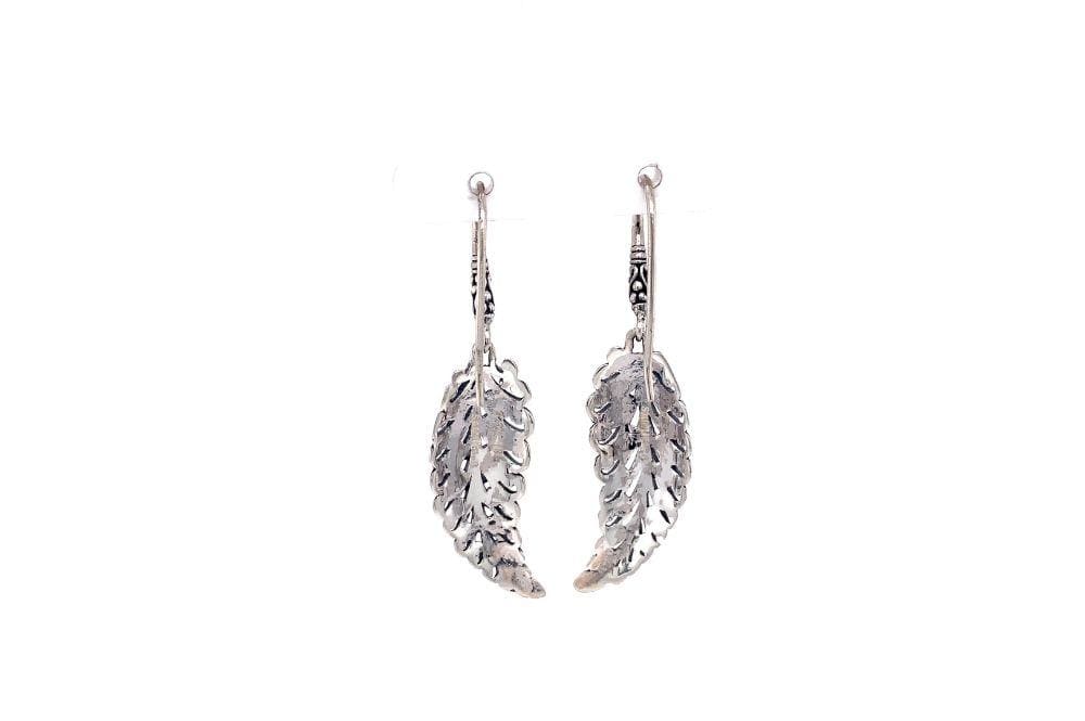 Pecan Leaf Earrings