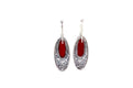 Bliss Earrings- Coral
