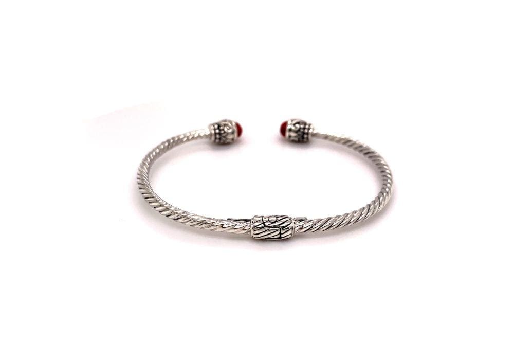 Sienna Bangle- Coral