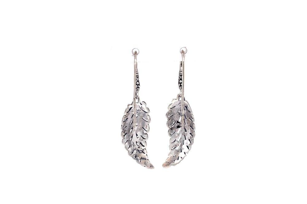 Pecan Leaf Earrings
