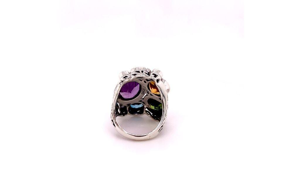 Madeira Ring- Multi Gemstones