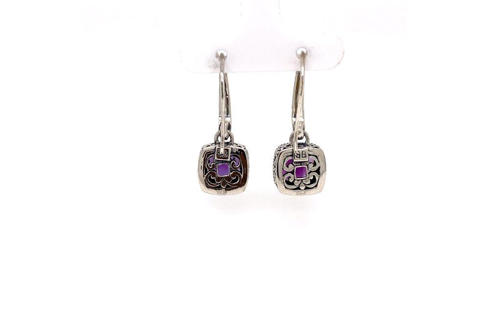 Honesty Earrings- Amethyst