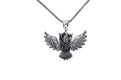 Owl Pendant- Amethyst
