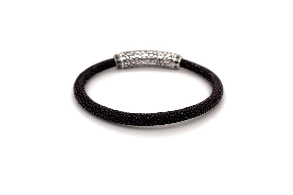Stingray Leather Bracelet- Brown