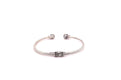 Glow Bangle- Blue Topaz