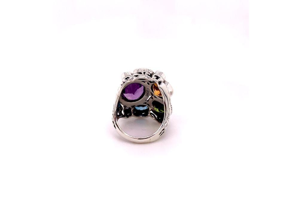 Madeira Ring- Multi Gemstones