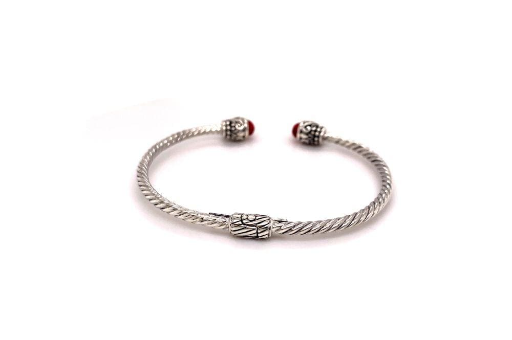 Sienna Bangle- Coral