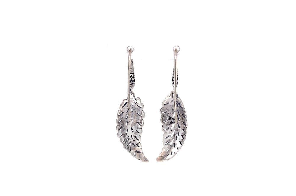 Pecan Leaf Earrings