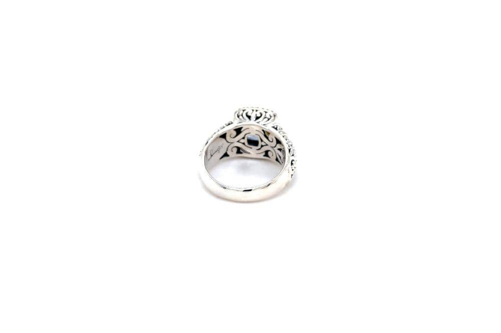 Honesty Ring- Blue Topaz