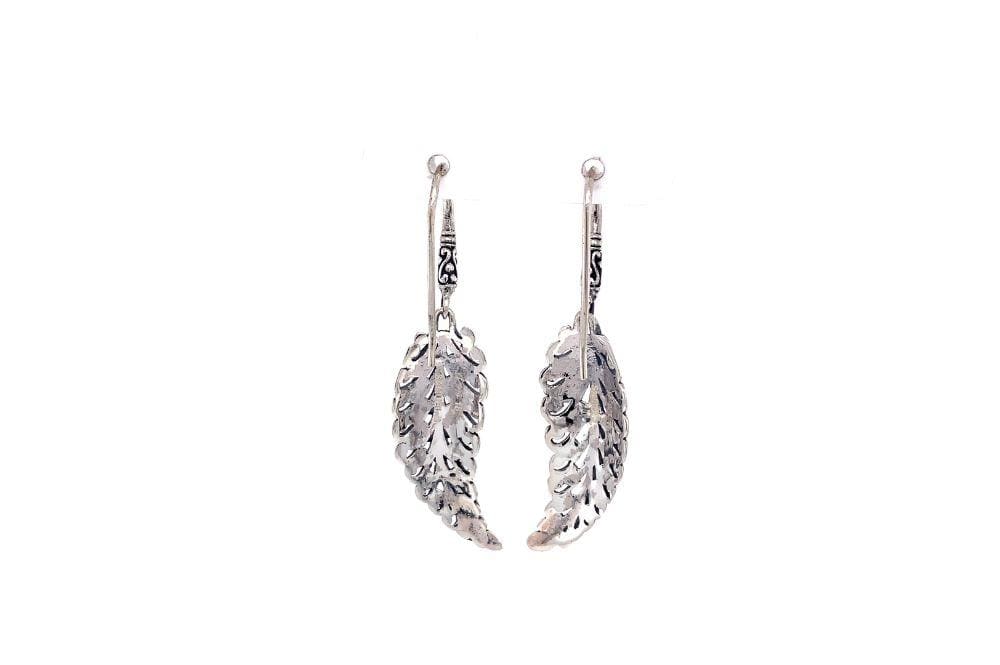 Pecan Leaf Earrings