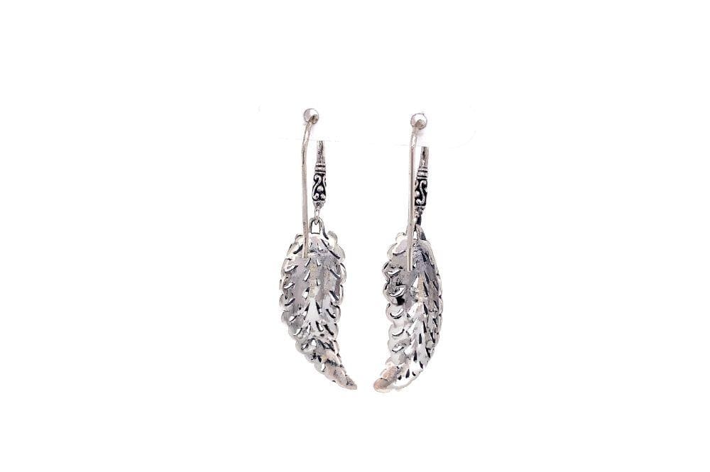 Pecan Leaf Earrings