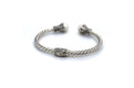 Bali Twist Bangle- White Pearl
