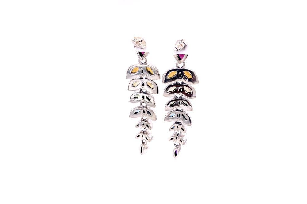 Evening Flight Earrings- Multi