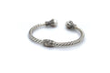 Bali Twist Bangle- White Pearl