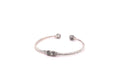 Glow Bangle- Blue Topaz
