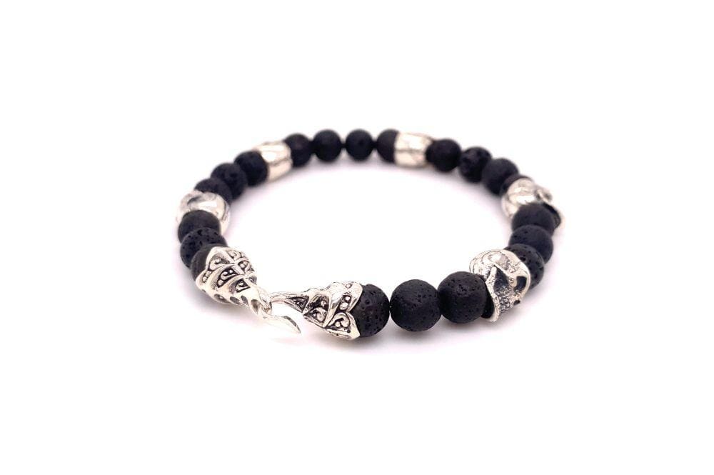 Skulls And Lava Bracelet