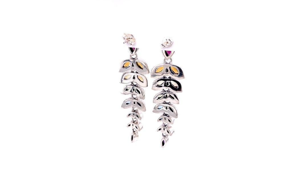 Evening Flight Earrings- Multi