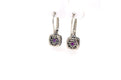 Honesty Earrings- Amethyst