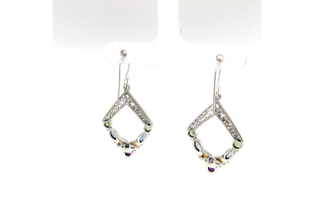 Riviera Filigree Earrings- Multi