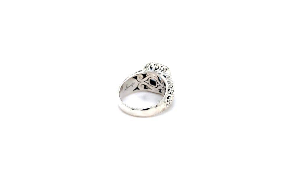 Honesty Ring- Blue Topaz