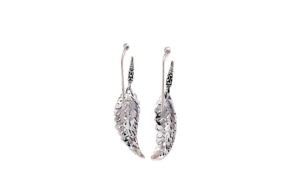 Pecan Leaf Earrings