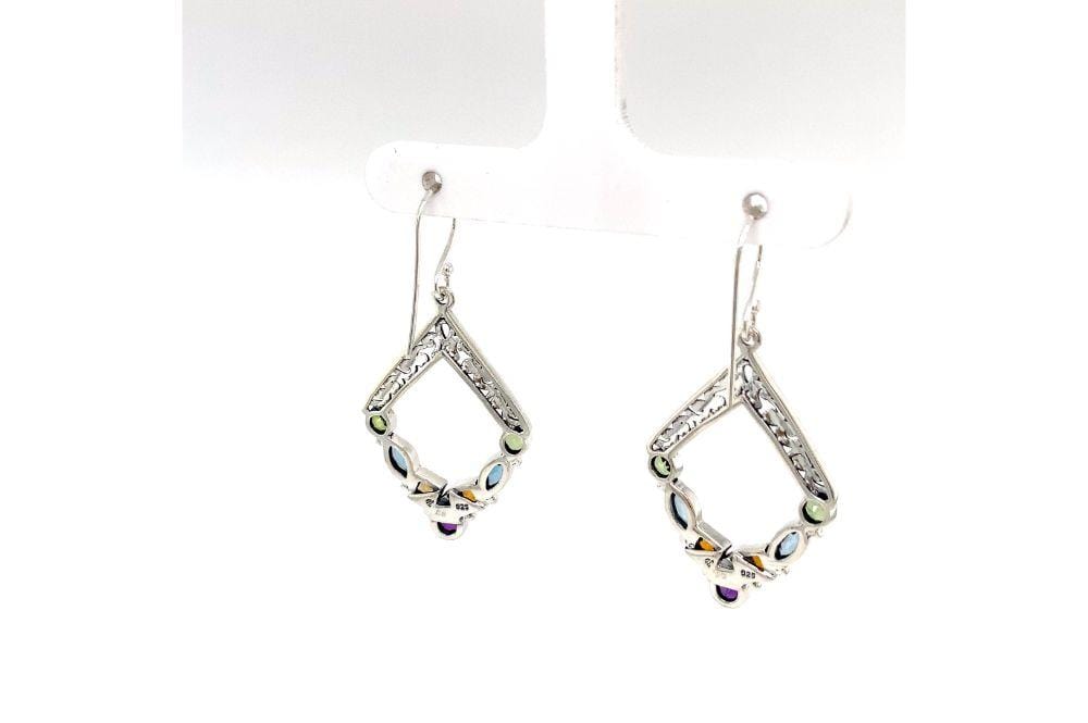 Riviera Filigree Earrings- Multi